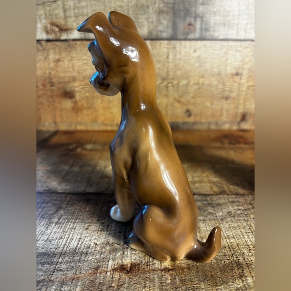 Vintage Disney Lady & the Tramp 60’s Disneyland Ceramic Figurines Made in Japan - Picture 5 of 13